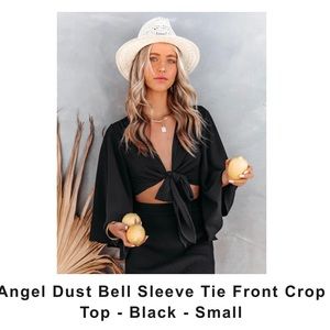 Vici Dolls Bell Sleeve front tie